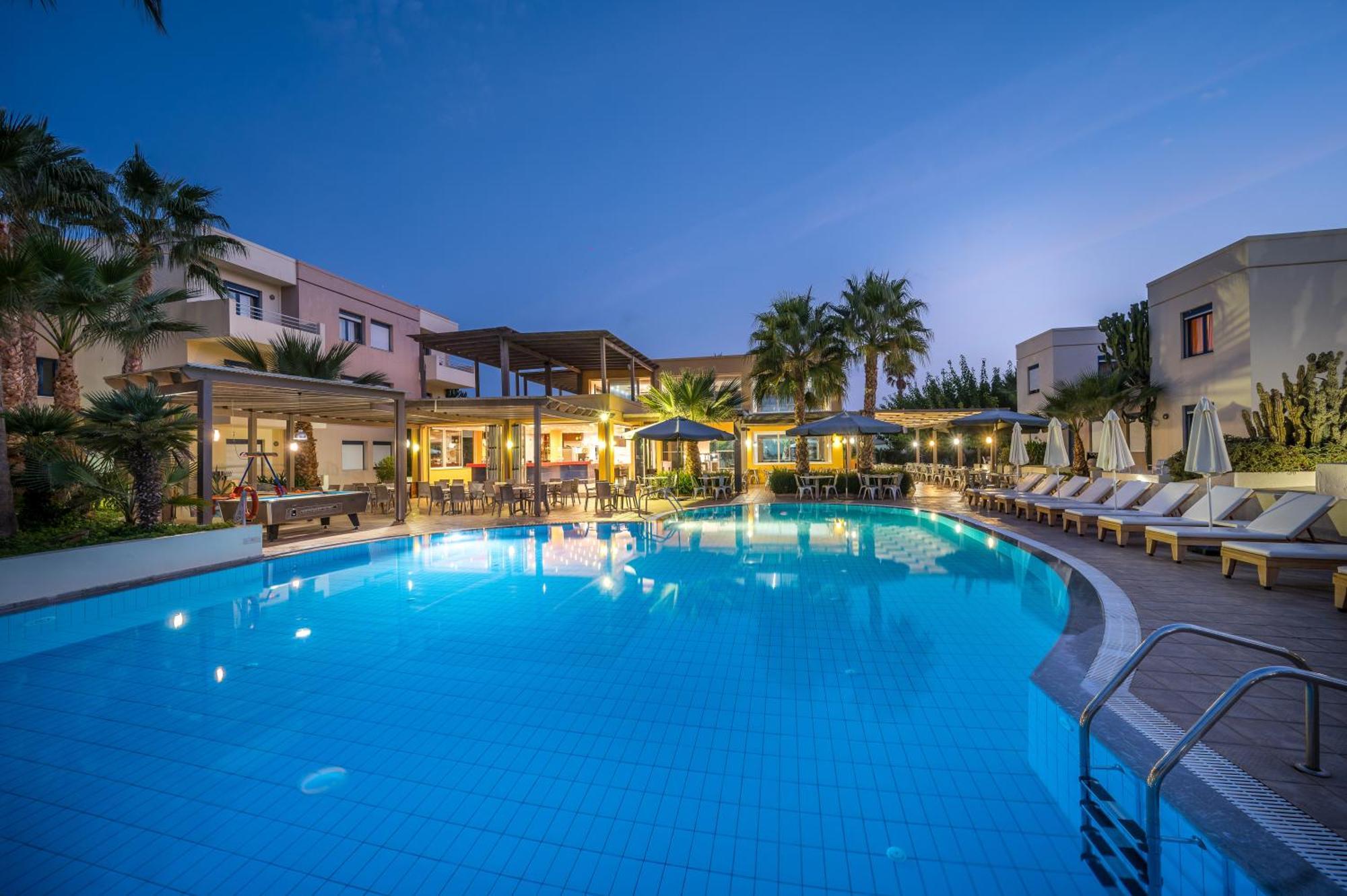 Meropi Hotel & Apartments Малиа Екстериор снимка