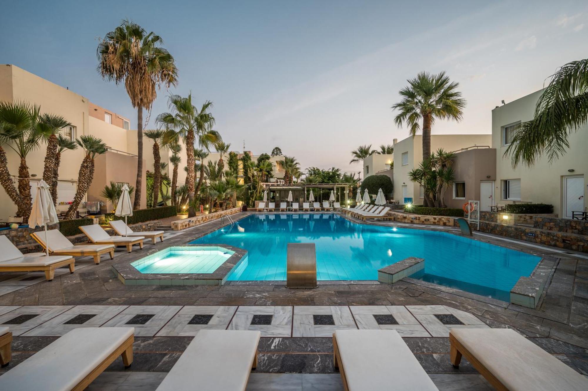 Meropi Hotel & Apartments Малиа Екстериор снимка