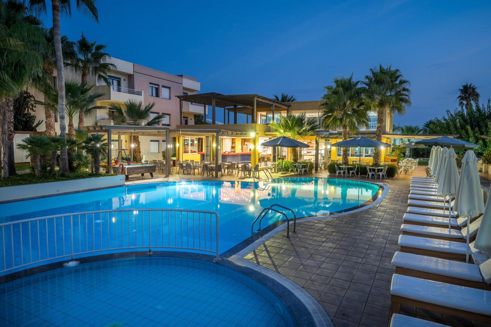 Meropi Hotel & Apartments Малиа Екстериор снимка